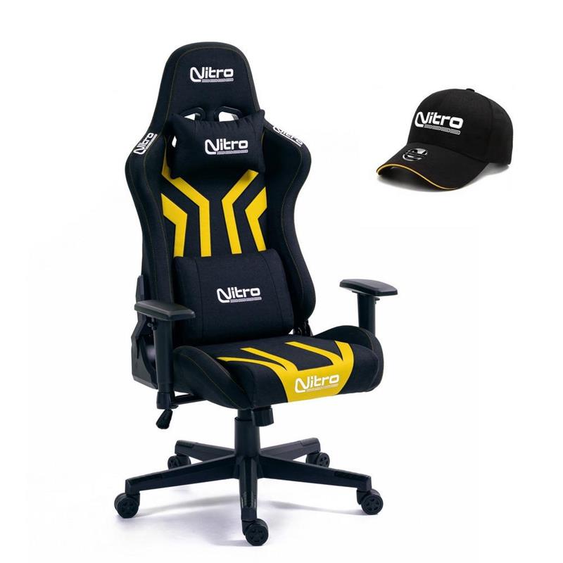 FLYCO PRO SEDIA GAMING GIALLO/NERA