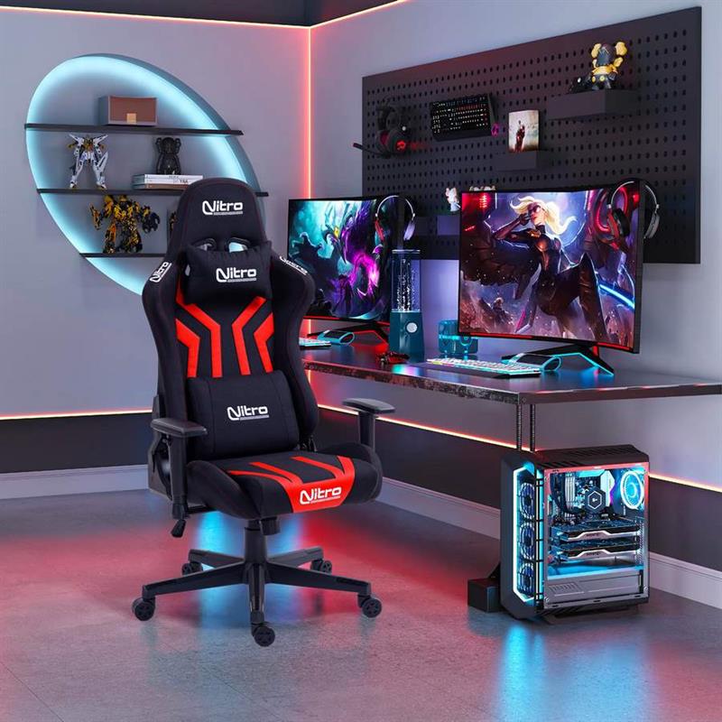 FLYCO PRO SEDIA GAMING ROSSA/NERA
