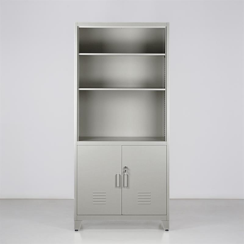 YUMI ARMADIO 2/A SEMIAPERTO 85X45X190 CM GRIGIO