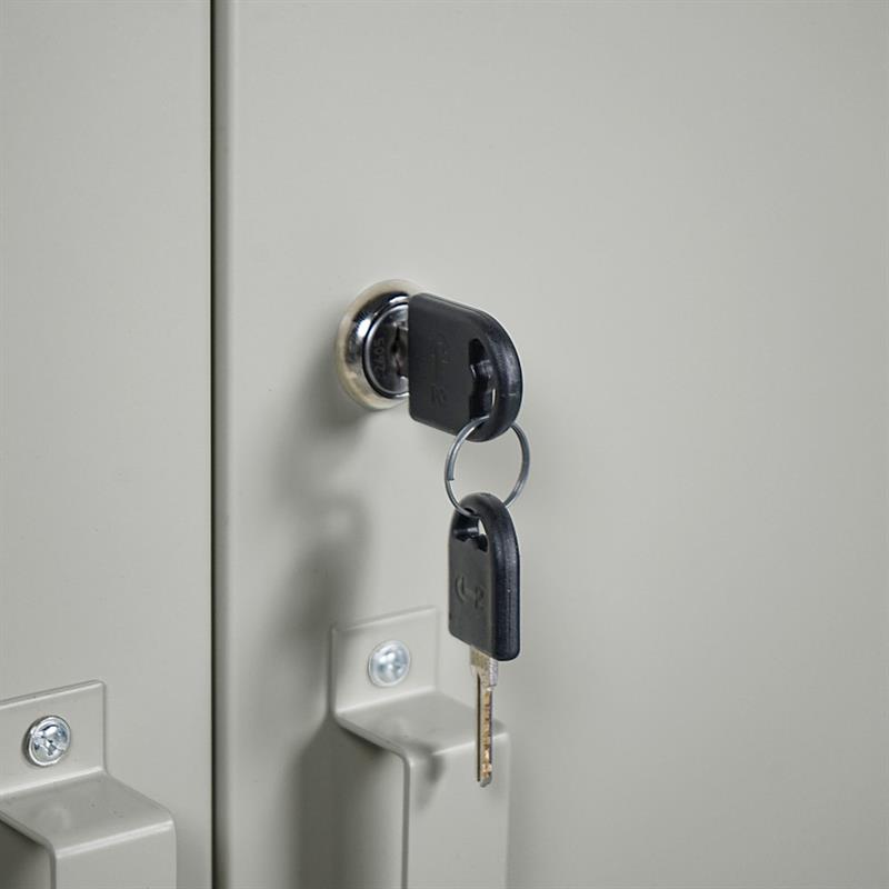 YUMI ARMADIO 2/A SEMIAPERTO 85X45X190 CM GRIGIO