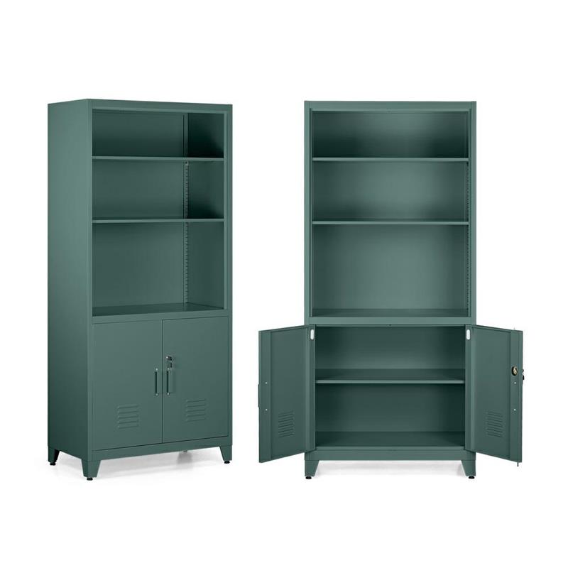 YUMI ARMADIO 2/A SEMIAPERTO 85X45X190 CM VERDONE