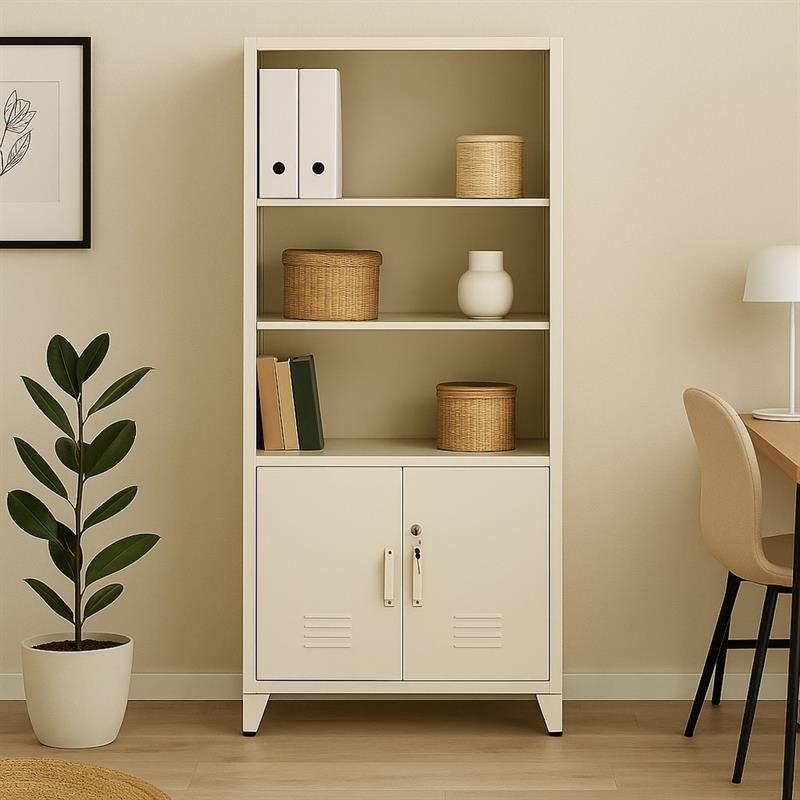YUMI ARMADIO 2/A SEMIAPERTO 85X45X190 CM AVORIO