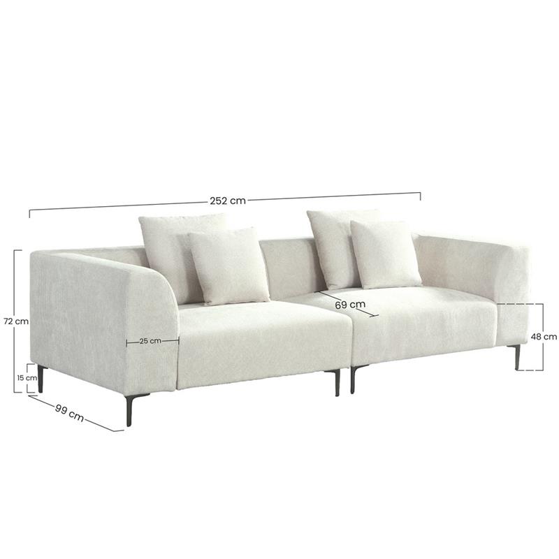 CLOE DIVANO BEIGE #02