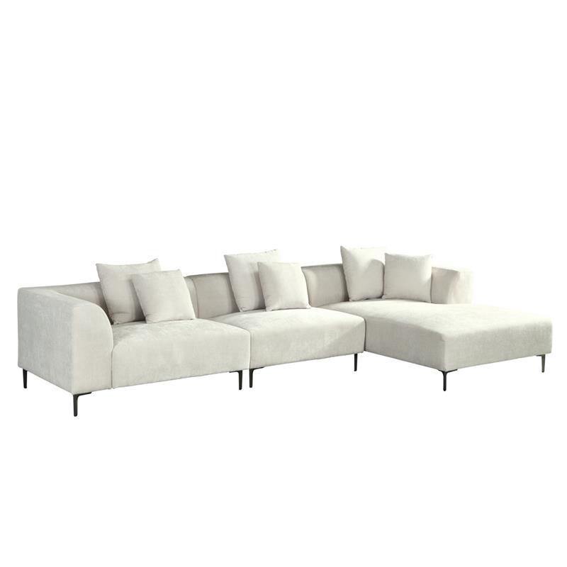 CLOE DIVANO ANGOLARE BEIGE #02