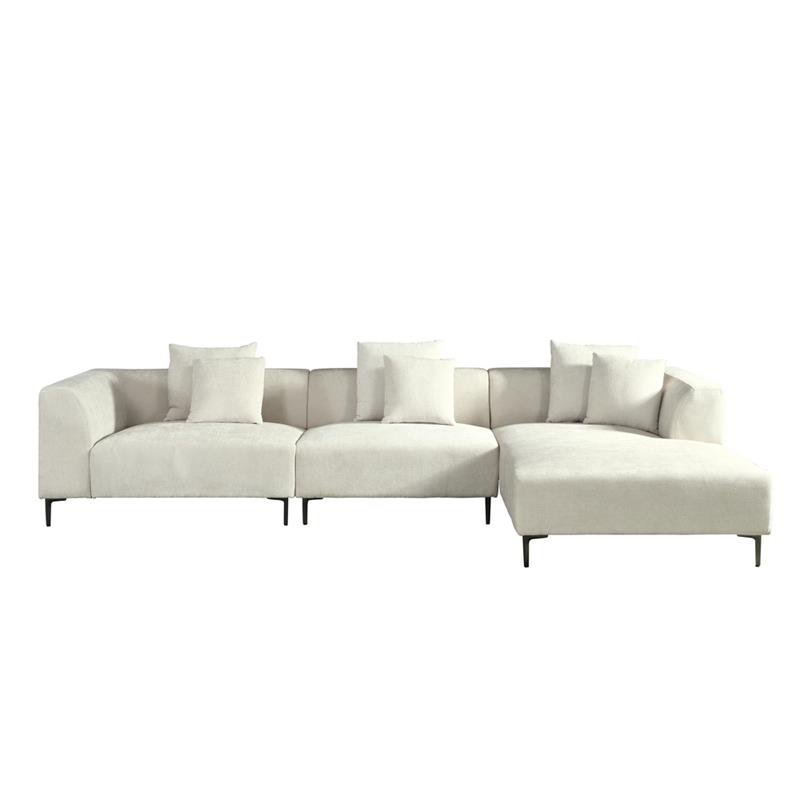 CLOE DIVANO ANGOLARE BEIGE #02