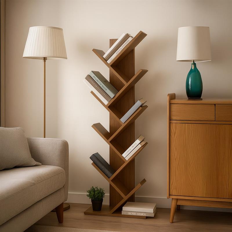 TREE LIBRERIA CILIEGIO 50X25X141 CM