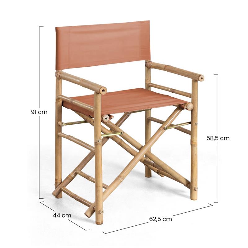 BAMBOO SEDIA REGISTA RUGGINE