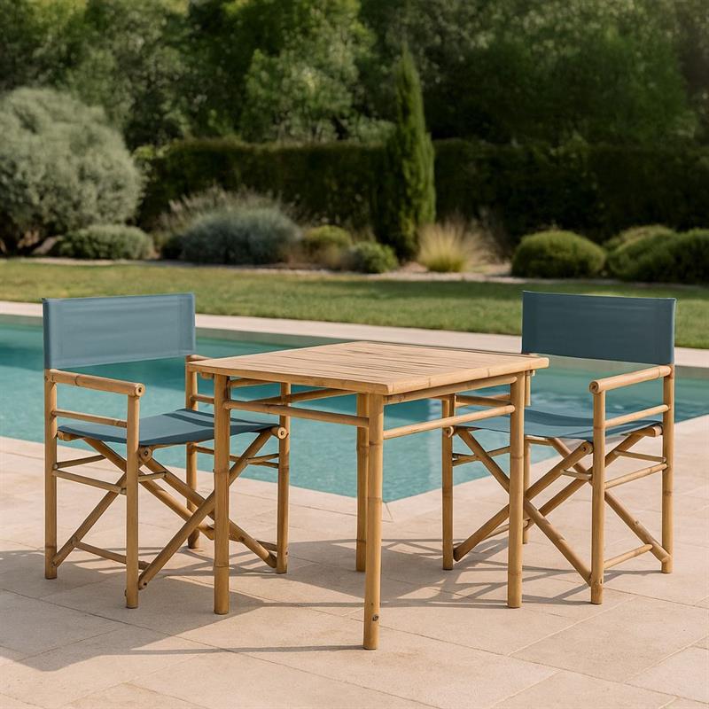 BAMBOO SEDIA REGISTA BLU