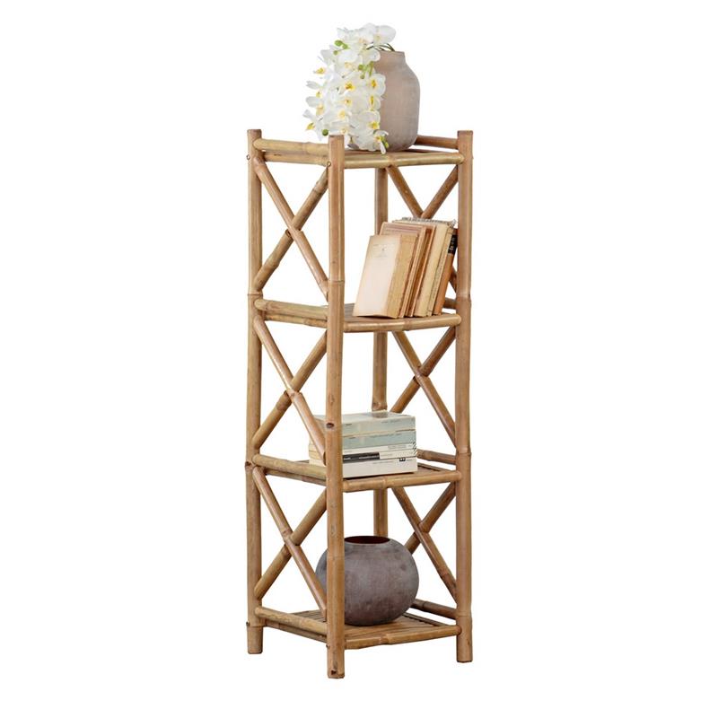BAMBOO SCAFFALE 4 RIPIANI (35X35X115)