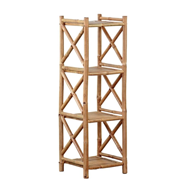 BAMBOO SCAFFALE 4 RIPIANI (35X35X115)