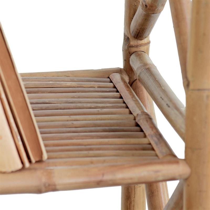 BAMBOO SCAFFALE 5 RIPIANI (35X35X152)