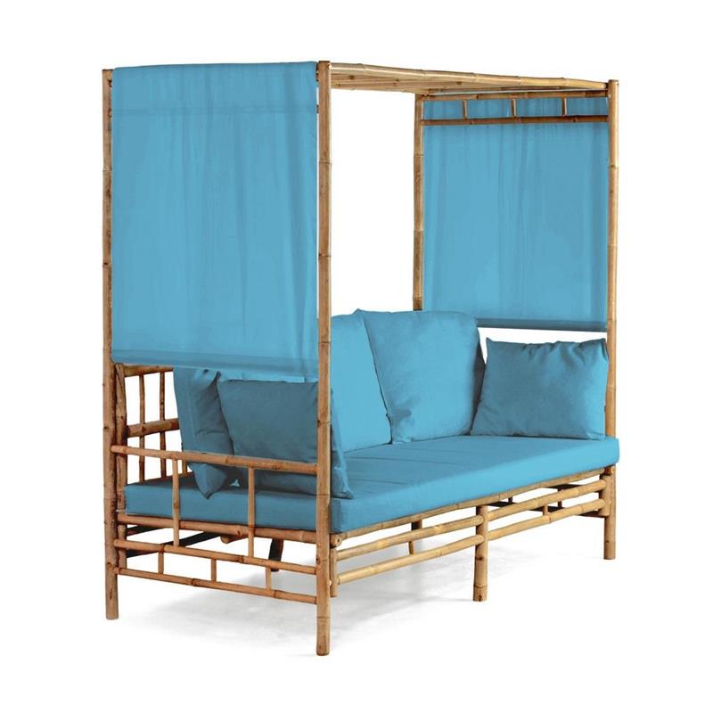 BAMBOO BALDACCHINO BLU 200X98X190 CM