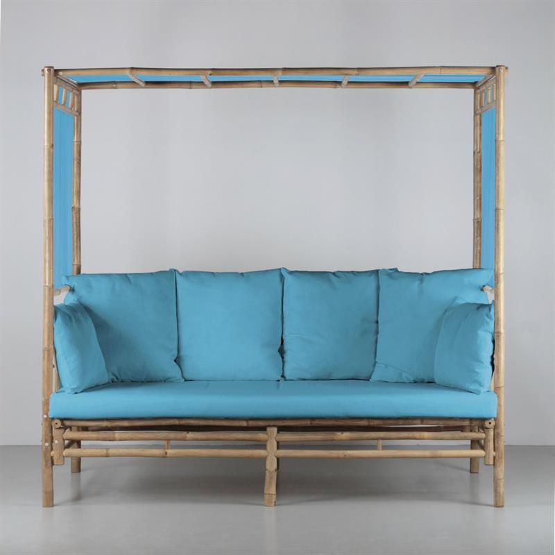 BAMBOO BALDACCHINO BLU 200X98X190 CM