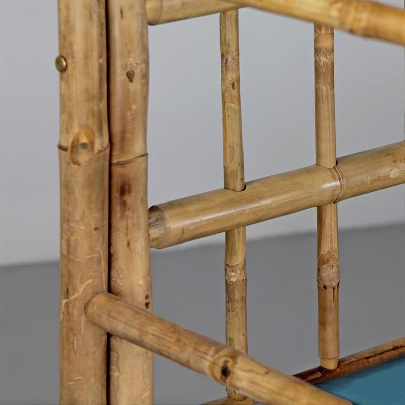 BAMBOO BALDACCHINO BLU 200X98X190 CM