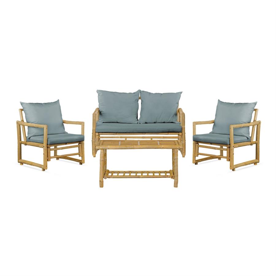 BAMBOO SET COCO 4 POSTI BLU