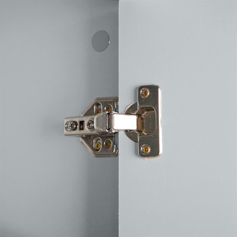 GINEVRA ARMADIO GRIGIO 80X50X180 CM