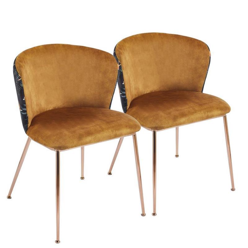 CHARLES SEDIA OCRA #02B STRUTTURA ORO ROSA