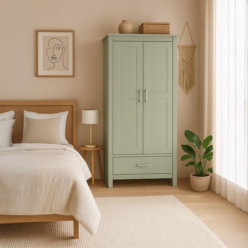 GINEVRA ARMADIO SALVIA 80X50X180 CM