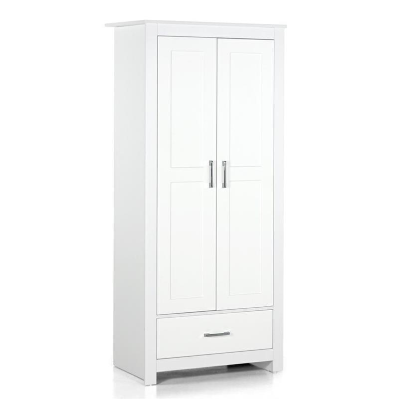 GINEVRA ARMADIO BIANCO 80X50X180 CM
