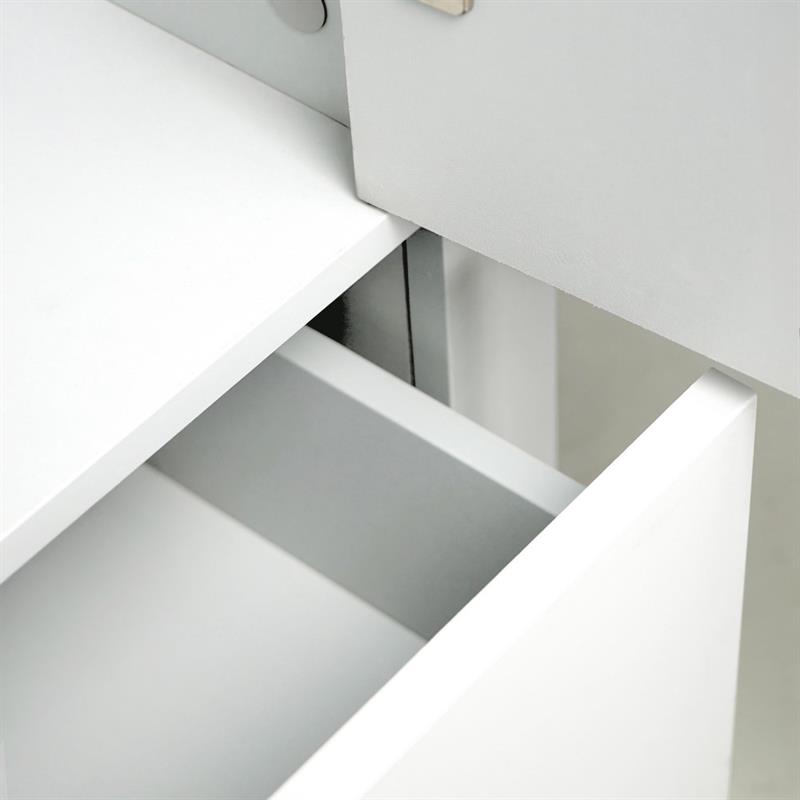 GINEVRA ARMADIO BIANCO 80X50X180 CM