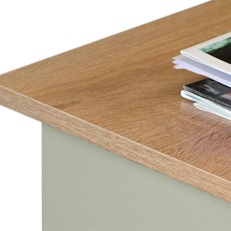 GINEVRA CASSETTIERA SALVIA TOP ROVERE 100X40X70 CM