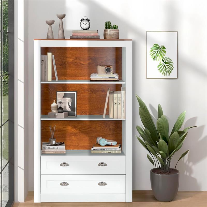 GINEVRA LIBRERIA BIANCA 90X36X153 CM