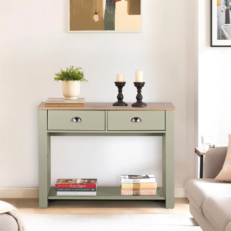 GINEVRA CONSOLLE SALVIA 100X30X75 CM