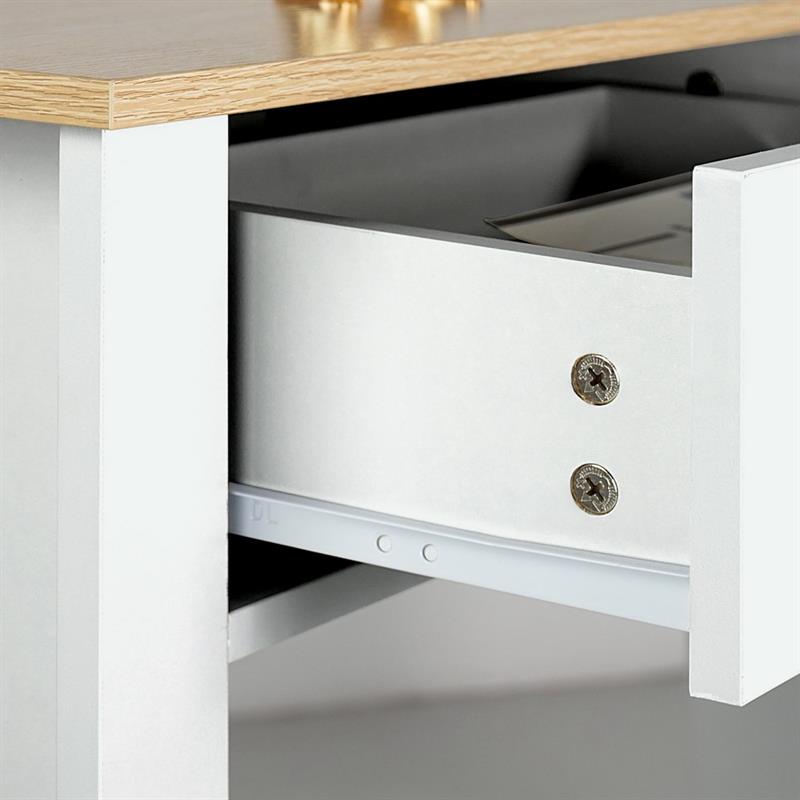 GINEVRA CONSOLLE BIANCA 100X30X75 CM