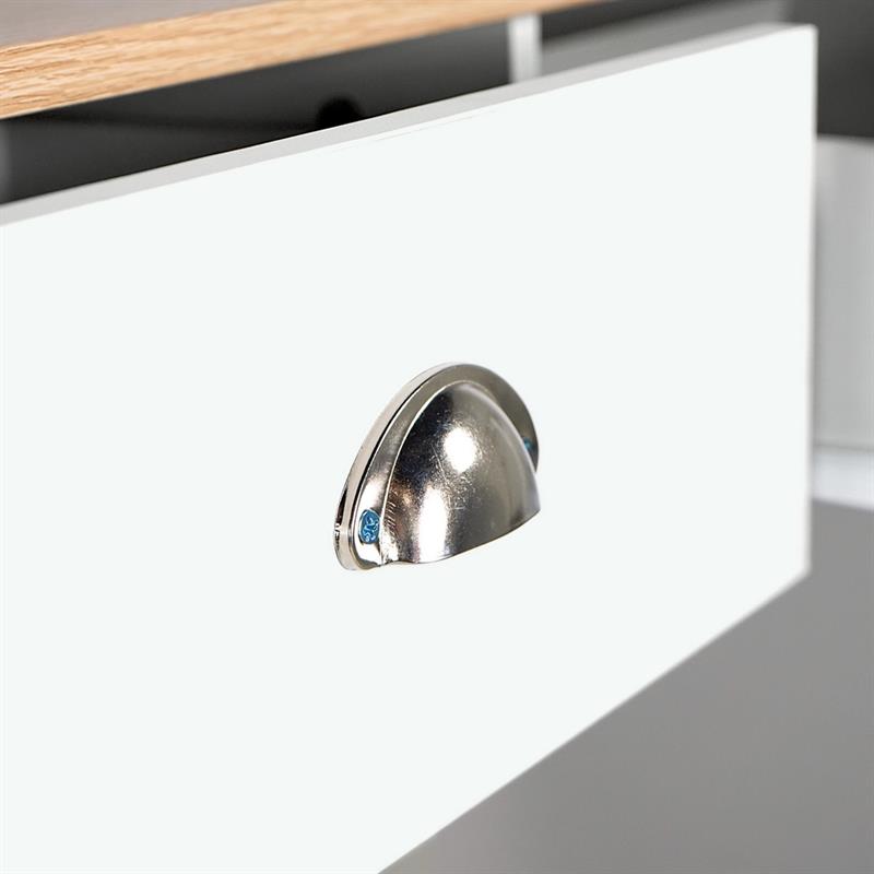 GINEVRA CONSOLLE BIANCA 100X30X75 CM