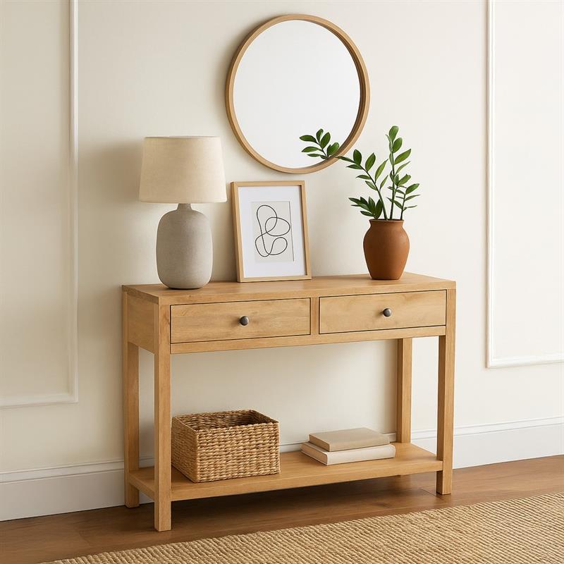 ZEN CONSOLLE 2/C MANGO 100X35X85CM