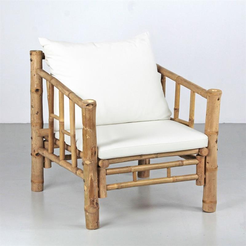 BAMBOO SET GIARDINO AKIRA 5 POSTI BIANCO