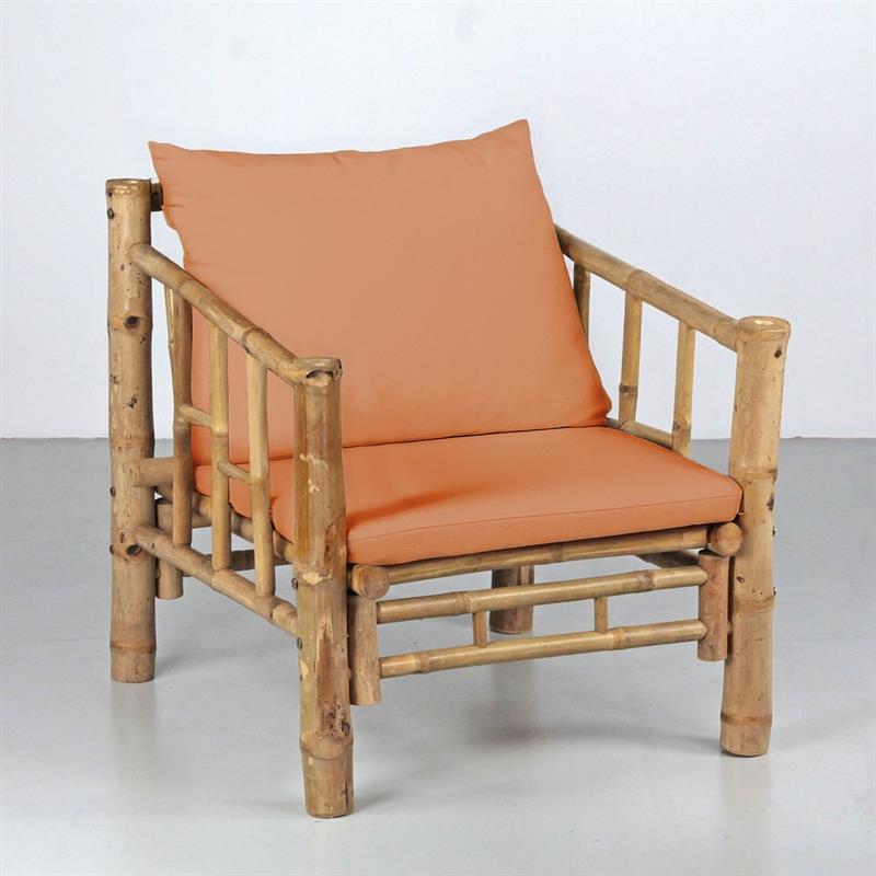BAMBOO SET GIARDINO AKIRA 5 POSTI TERRACOTTA
