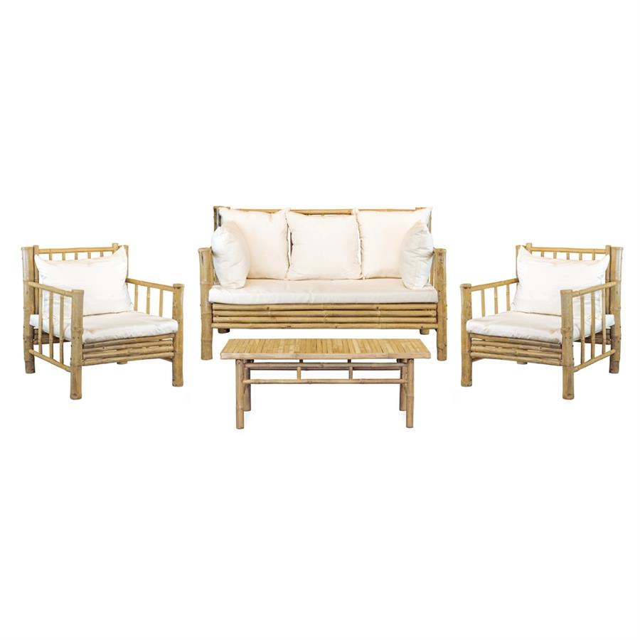 BAMBOO SET GIARDINO YASMIN 4 POSTI