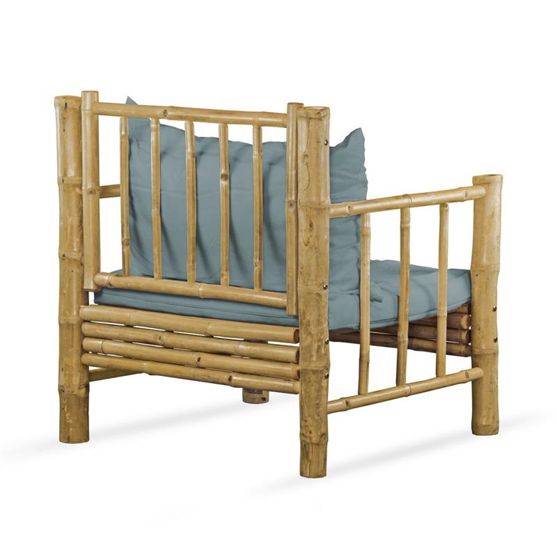 BAMBOO SET GIARDINO YASMIN 5 POSTI BLU