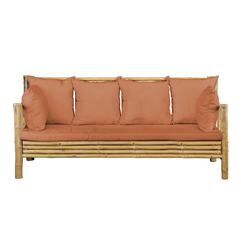 BAMBOO SET GIARDINO YASMIN 5 POSTI TERRACOTTA