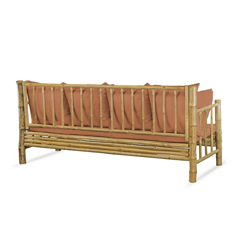 BAMBOO SET GIARDINO YASMIN 5 POSTI TERRACOTTA