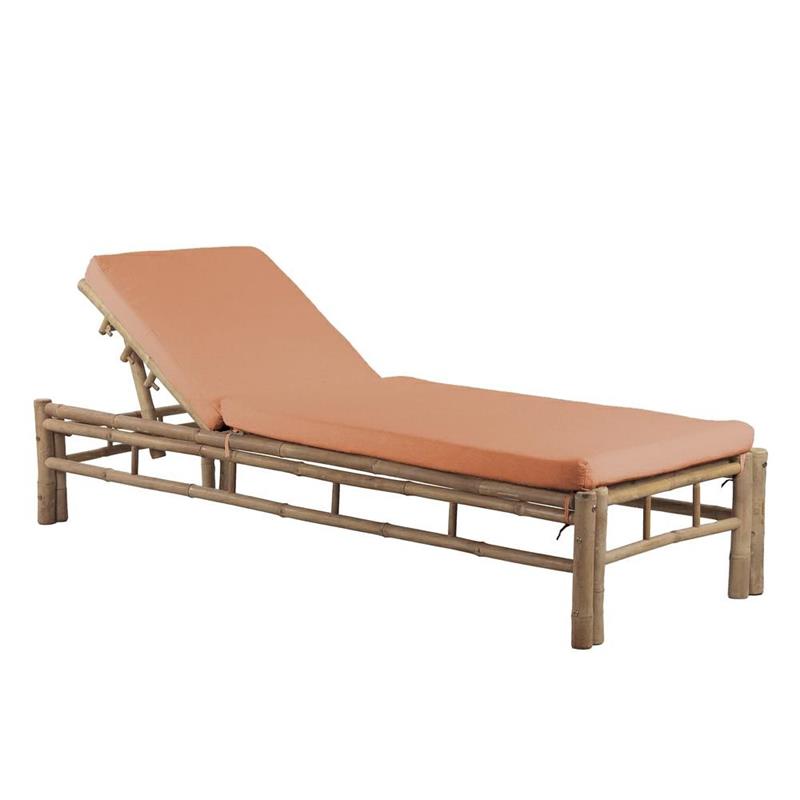 BAMBOO LETTINO 199X74X83CM TERRACOTTA