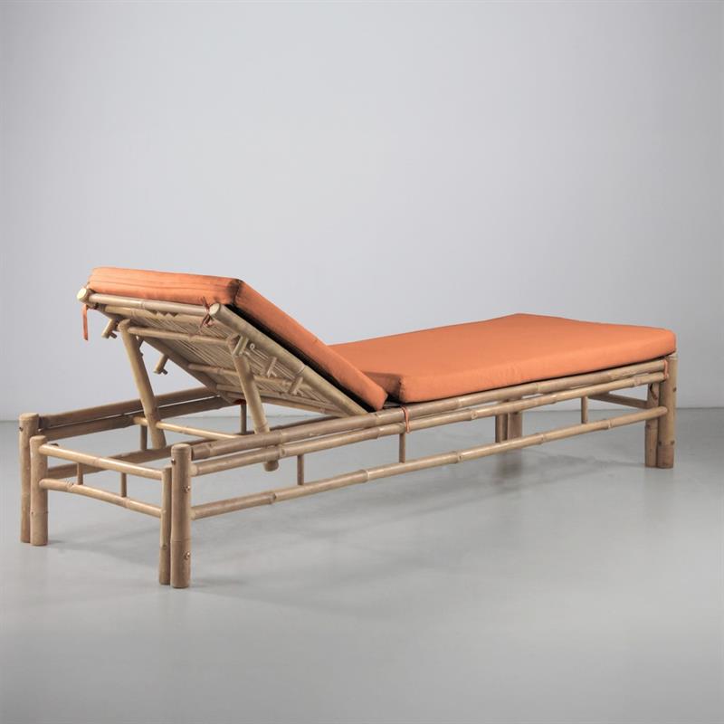 BAMBOO LETTINO 199X74X83CM TERRACOTTA