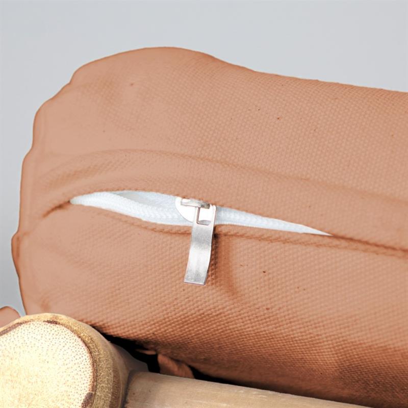 BAMBOO LETTINO 199X74X83CM TERRACOTTA