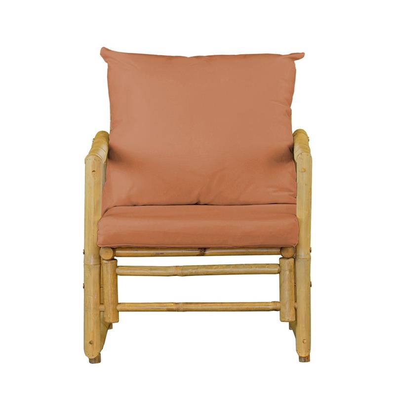 BAMBOO SET COCO 4 POSTI TERRACOTTA