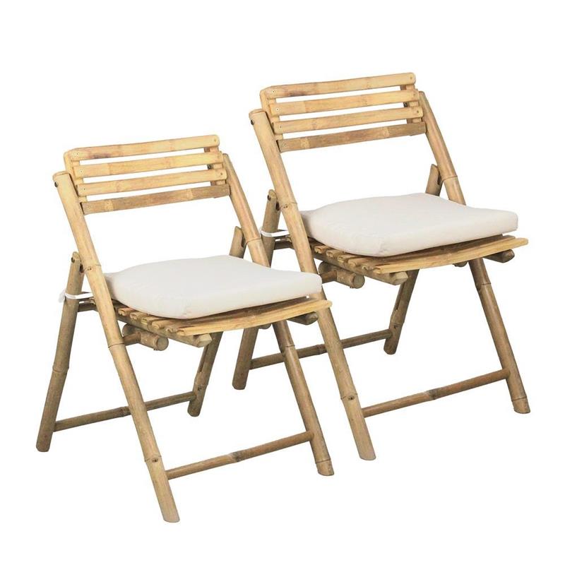 BAMBOO SEDIA PIEGHEVOLE 68X55X84 CM