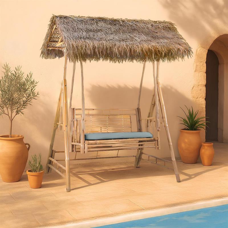 BAMBOO DONDOLO CUSCINO BLU