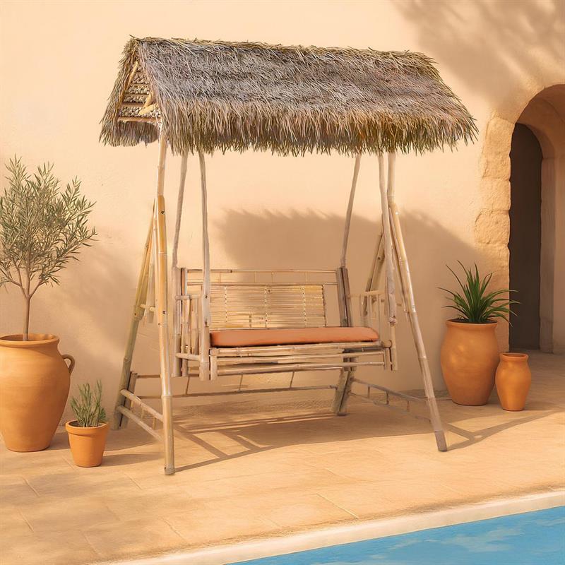 BAMBOO DONDOLO CUSCINO TERRACOTTA