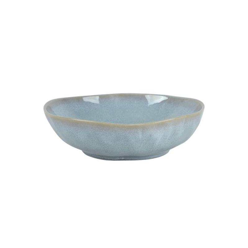 SET ELEN 18 PIATTI IN CERAMICA BLU