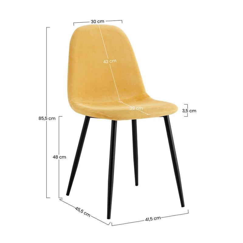 BELLA SEDIA GIALLO #11