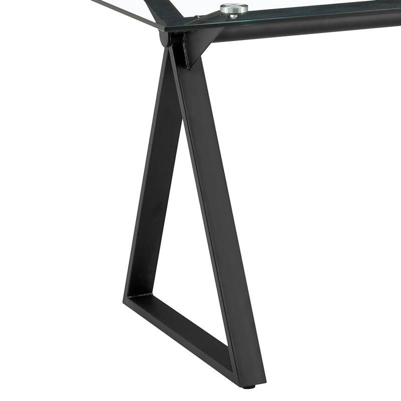 SMART SCRIVANIA NERA 150X90X75 CM