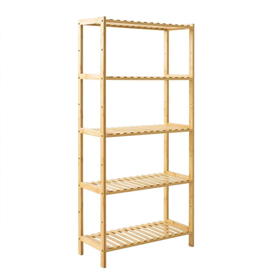 SCAFFALE BAMBOO 5 RIPIANI 60X26X130CM