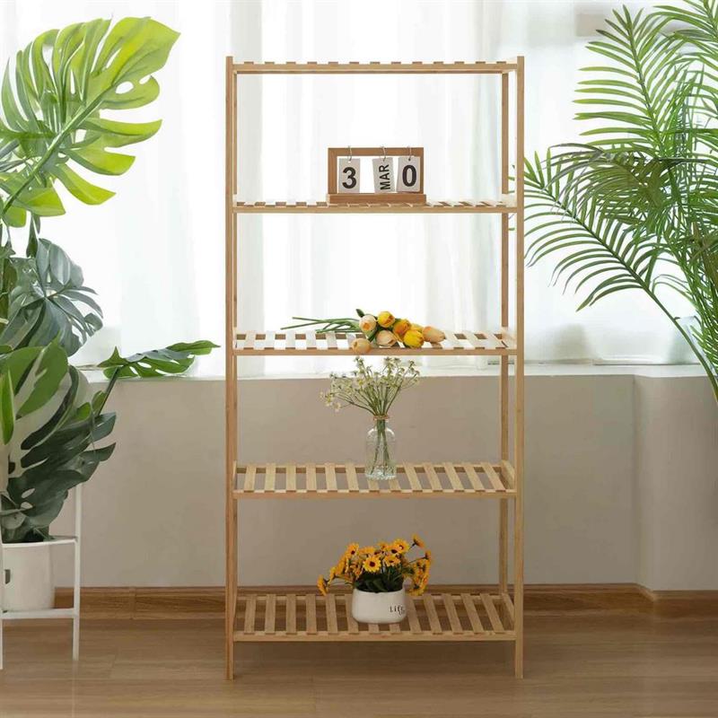 SCAFFALE BAMBOO 5 RIPIANI 60X26X130CM
