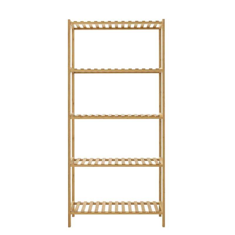 SCAFFALE BAMBOO 5 RIPIANI 60X26X130CM