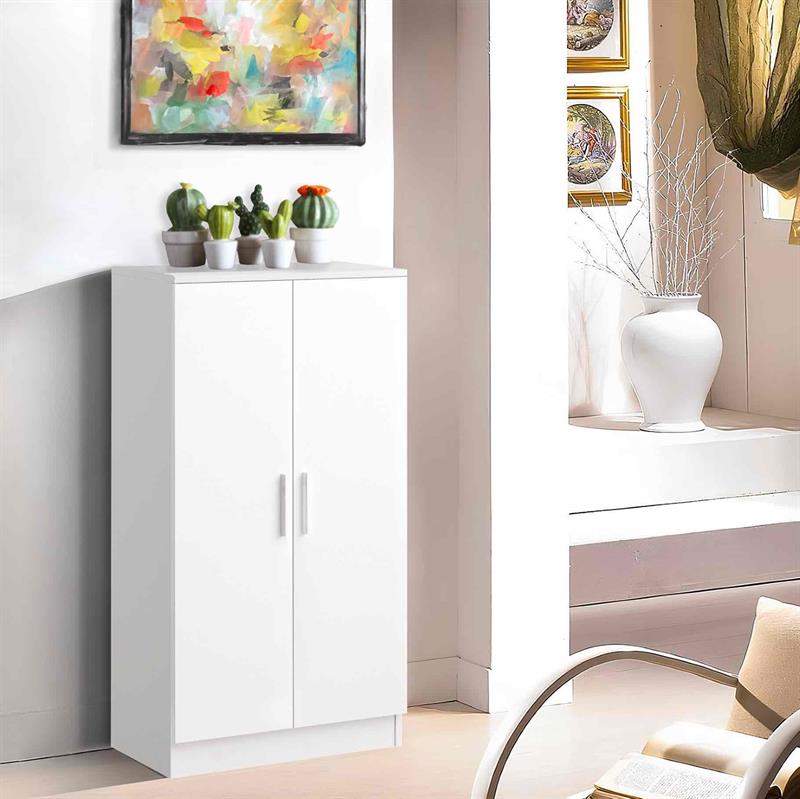 GIULIA SCARPIERA 7 RIPIANI BIANCA 55X36X108 CM